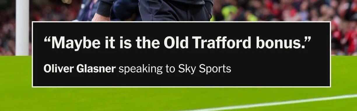 水晶宫炮轰曼联点球判罚是主场哨！应给红牌但没点球，库尼亚狡猾