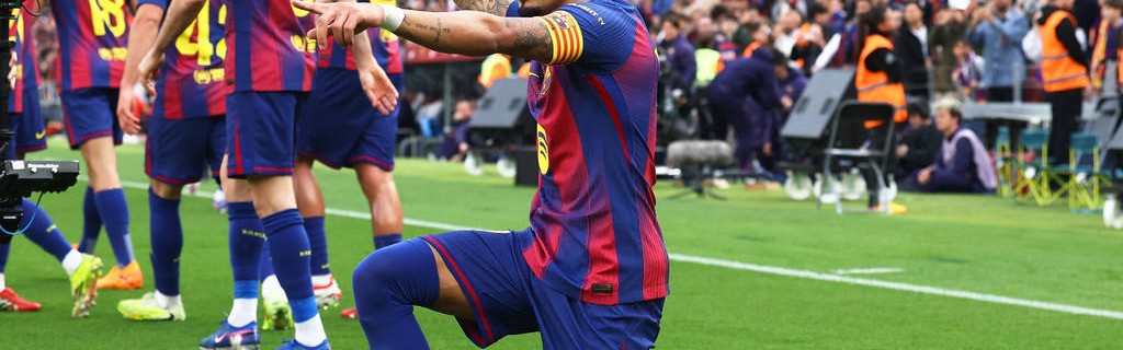 西甲-拉菲尼亚帽子戏法坎塞洛造3球 巴萨5-2塞维利亚