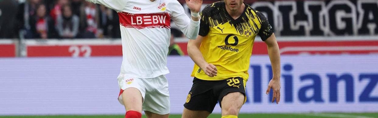 德甲最新积分榜揭晓！补时阶段多特蒙德连进两球2-0击败斯图加特