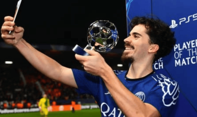 26岁的他成大师候选人：巴黎夺取欧冠的功臣，葡萄牙运筹帷幄之本