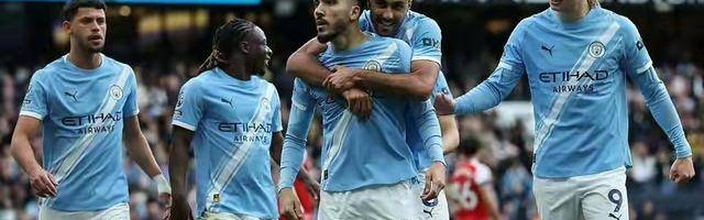 一场1-2让阿森纳争冠难了，多赛一场仅领先3分，曼城最快下周登顶